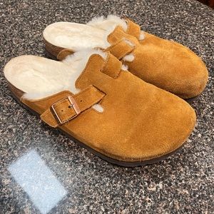 Adult BIRKENSTOCK Boston Shearling Clogs